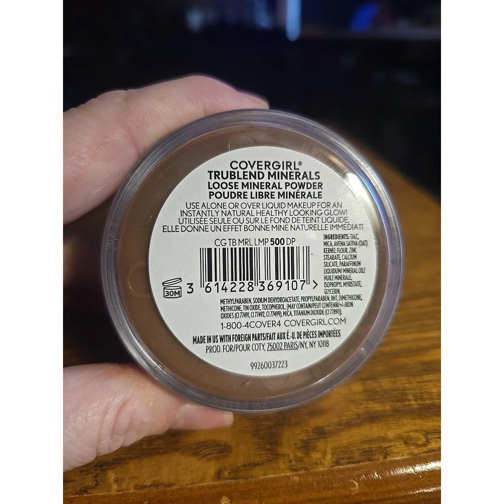 Covergirl Trublend Minerals Loose‎ Mineral Powder #500 Deep